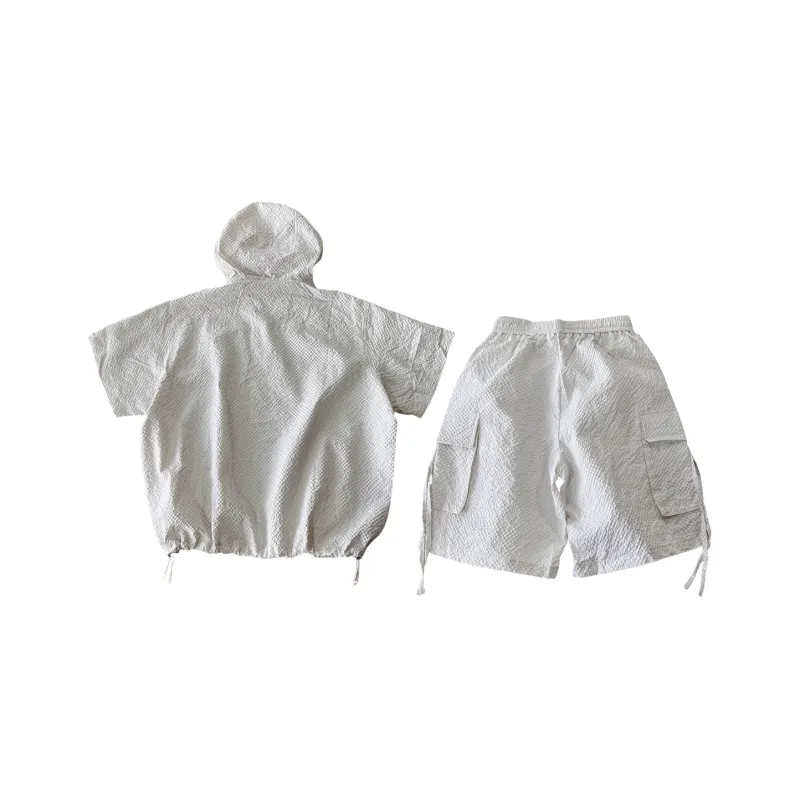 FAKE VINTAGE Summer Casual Sportswear Unisex-1