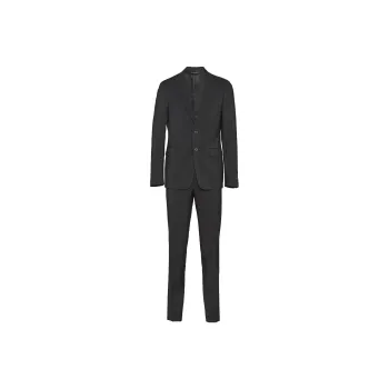 PRADA SS23 Business Suits Men's Black