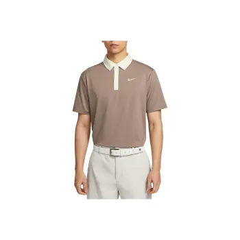 Nike Dri Fit Golf Clothing Men's Sable Brown/Light Ivory White/Light Ivory White