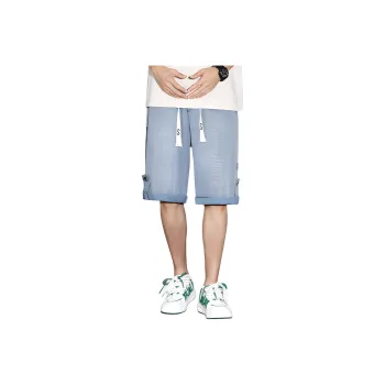 JUCY JUDY Denim Shorts Unisex Blue