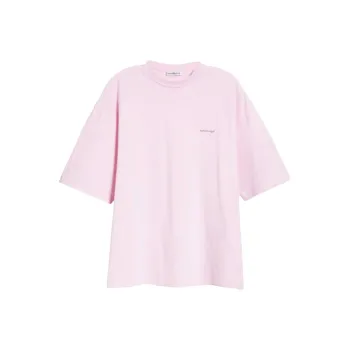 Balenciaga T Shirt Women's Pink Regular Fit