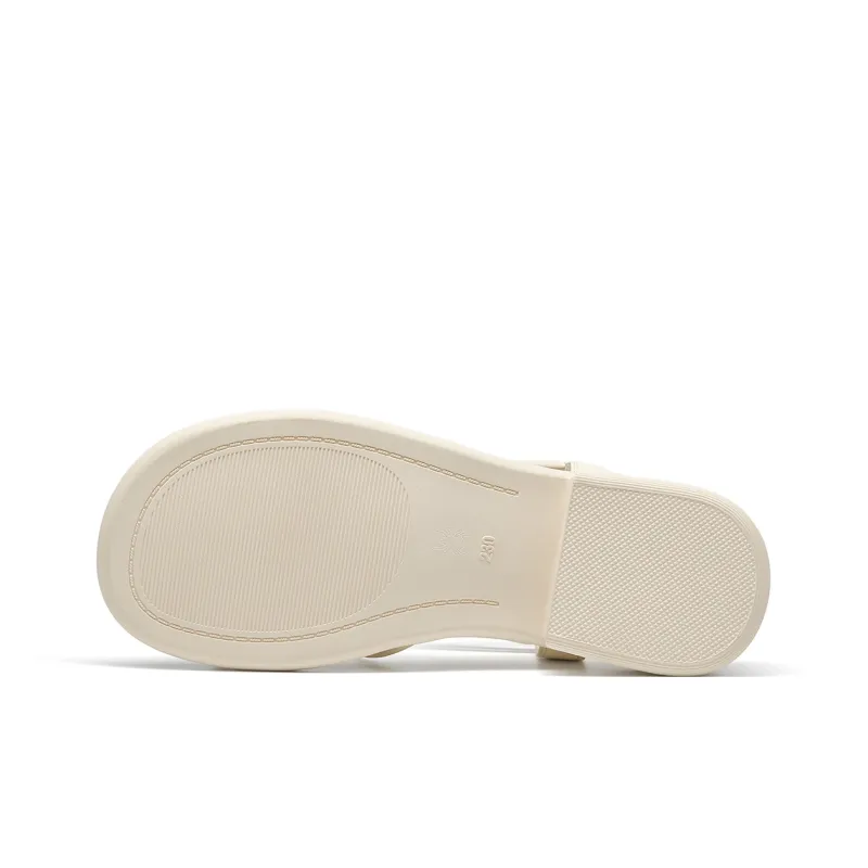 Spider King One Strap Sandals Women's Ecru-4