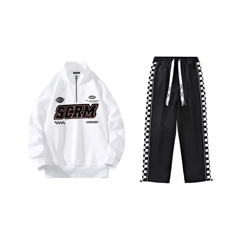 SCRM Straight Set Spring And Autumn Unisex-2