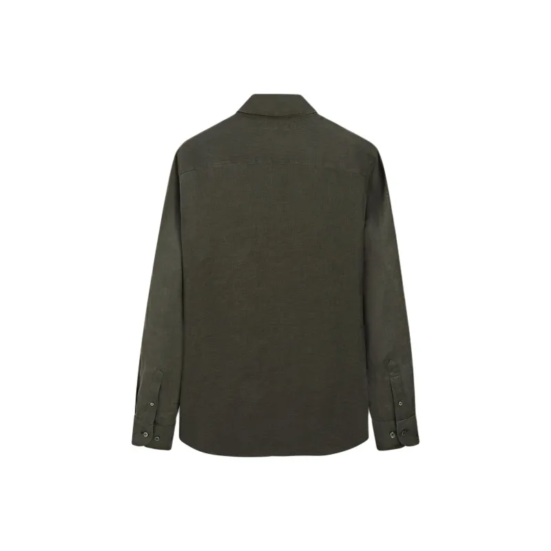 Massimo Dutti Shirt Men's Green-1