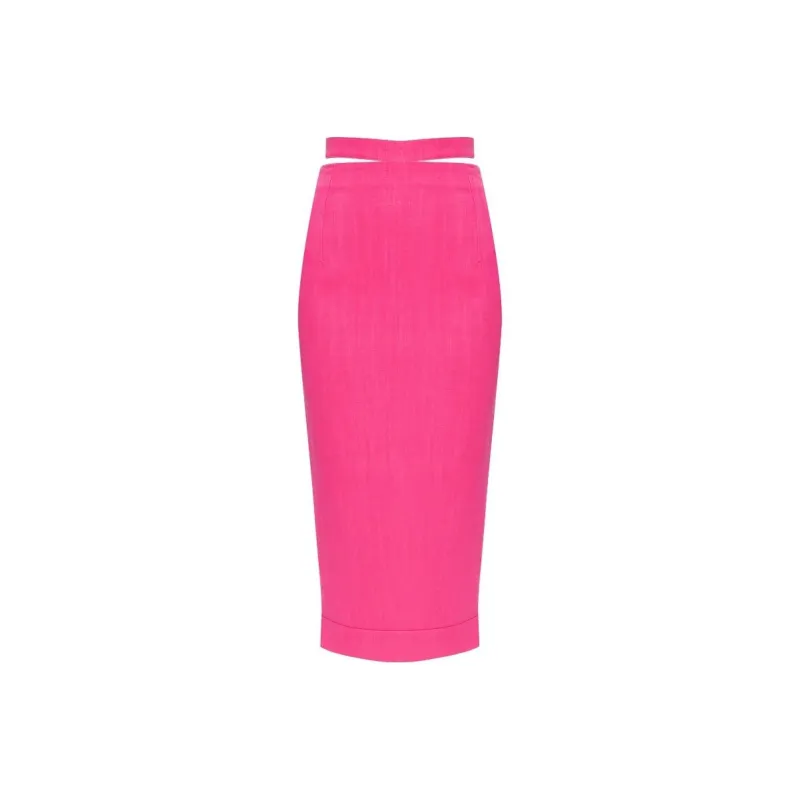 Jacquemus Casual Long Skirts Women's Pink-0