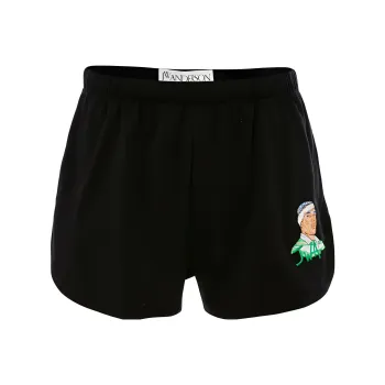 JW Anderson Sports Shorts Men Black
