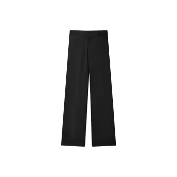 WILD LEADER Suit Trouser Unisex Black