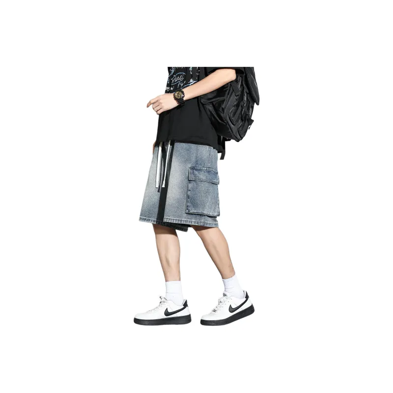 Nuthink Denim Shorts Unisex-6