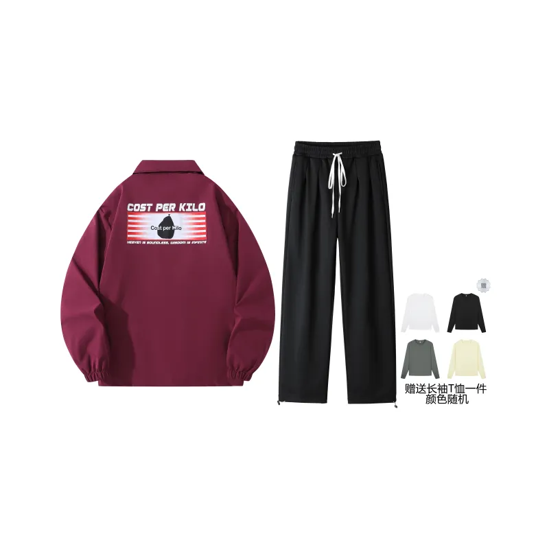 Cost Per Kilo Sports Casual Pants Set Unisex-14
