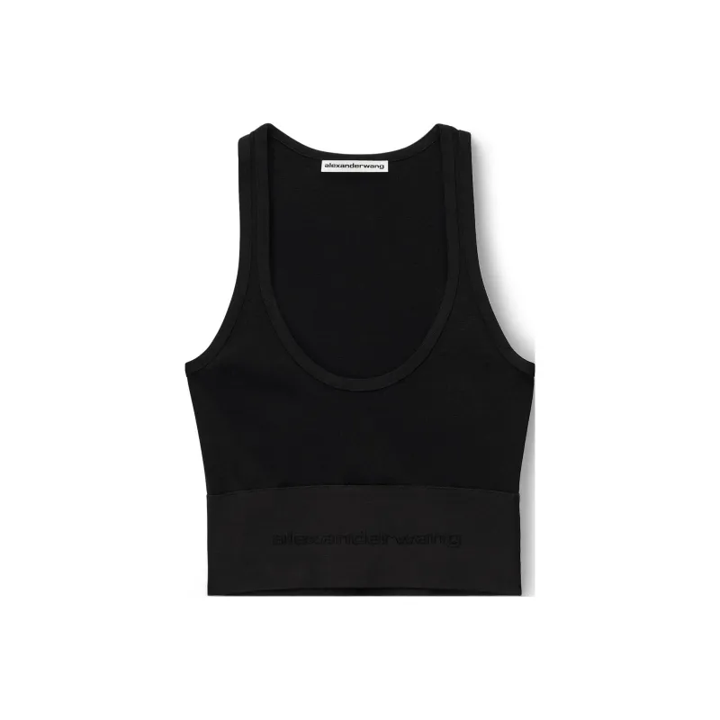 Alexander Wang Cropped Tank Top-0