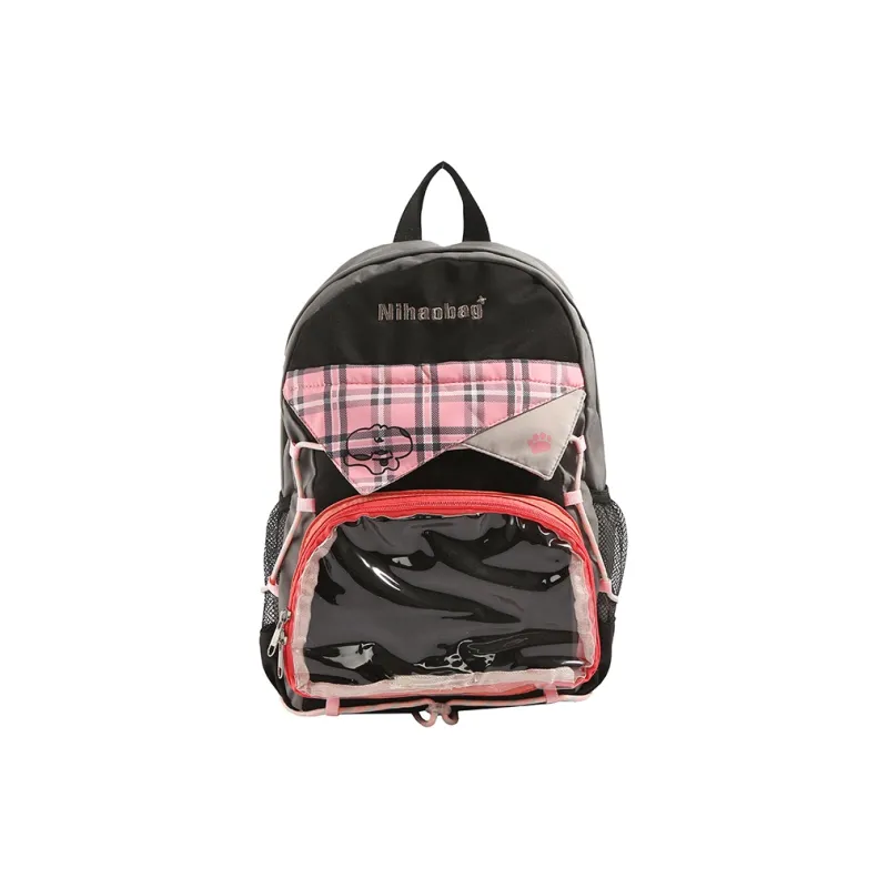 SUN EARTH &U Nylon Fabric Backpack Unisex Multicolor-0