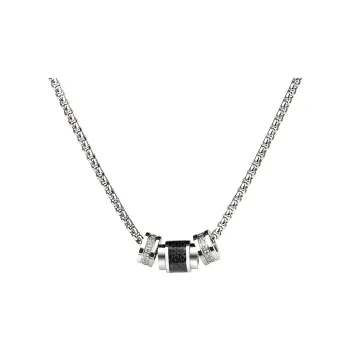 PUENTE 925 Sterling Silver Necklaces Men's