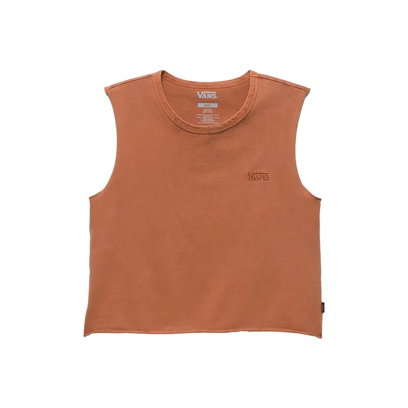 Vans EVERLY WASHED Tank Tops Women's Gingerbread-0