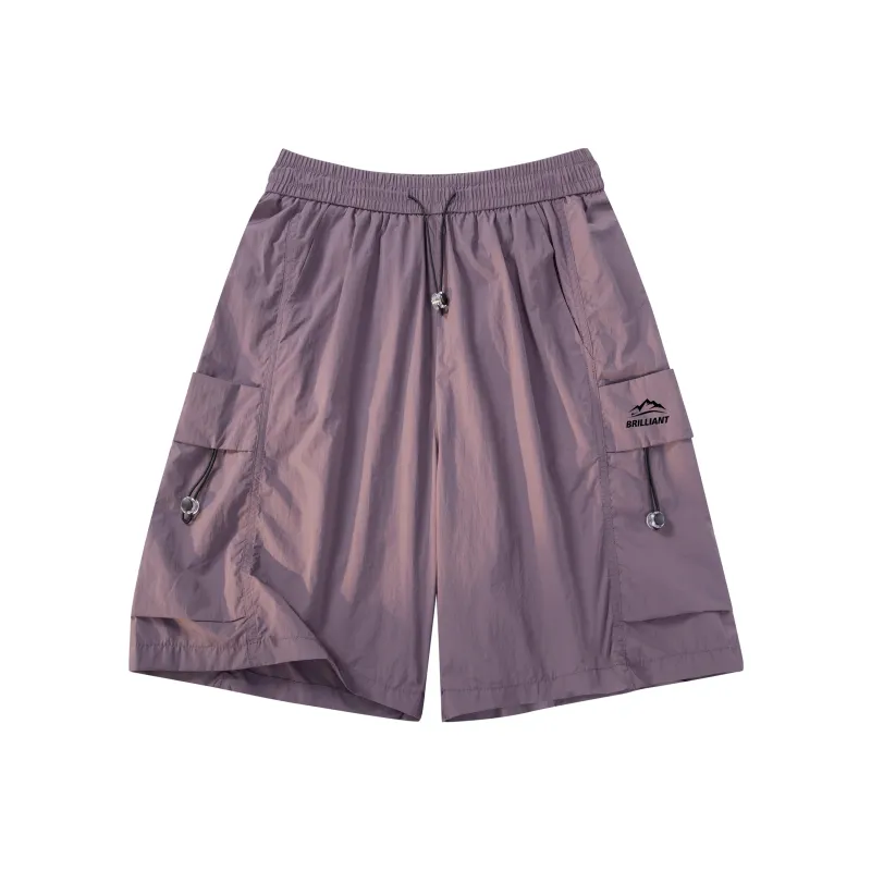Warrior Huichao Riding The Wind Collection Cargo Shorts Unisex-20
