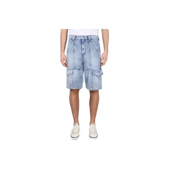 ISABEL MARANT Logo-Patch Cargo Shorts