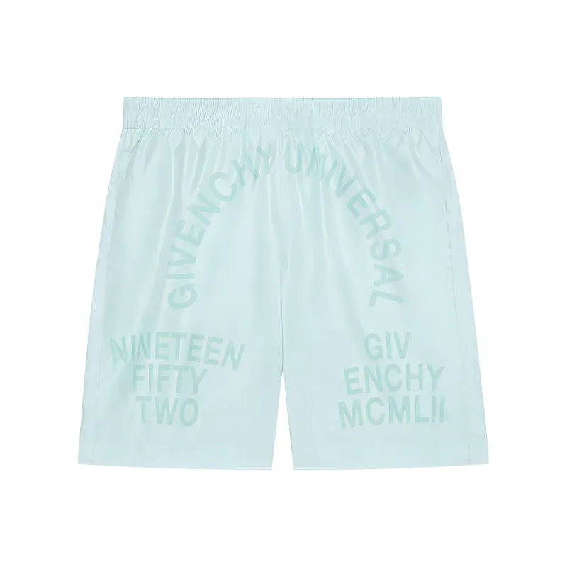 GIVENCHY SS24 Swimming Shorts Men's Mint Green-0