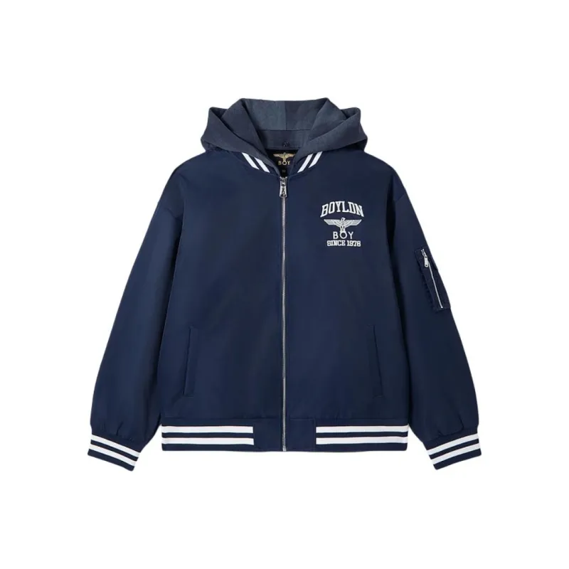 Boy London Puffer Jacket Unisex Navy Blue-0