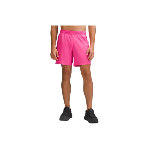 Lululemon Pace Breaker Sports Shorts 7' Men's Sonic Pink