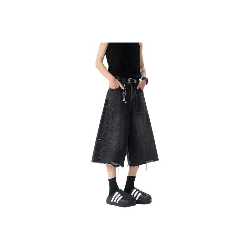 WKOOG Denim Shorts Unisex-0