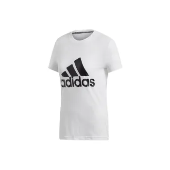 Adidas Set in Sleeve T Shirt Women's White