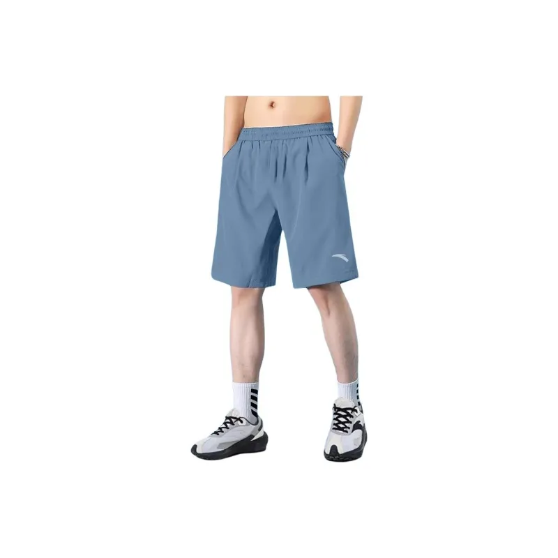 Anta Sports Life Collection Casual Shorts Men's Dusty Blue-0