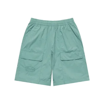 MLB Preppy Style Collection New York Yankees SS25 Cargo Shorts Unisex Mint Green