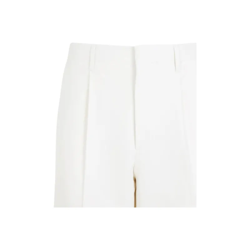 Ermenegildo Zegna Pleated Tapered Leg Trousers-2