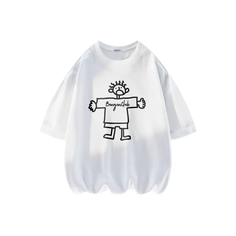 BENGEN T Shirts Unisex-5