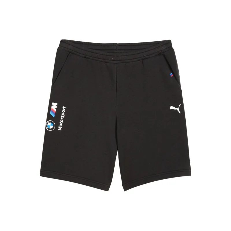PUMA BMW MMS ESS SWEAT SHORTS FT Casual Shorts Men's Black-0