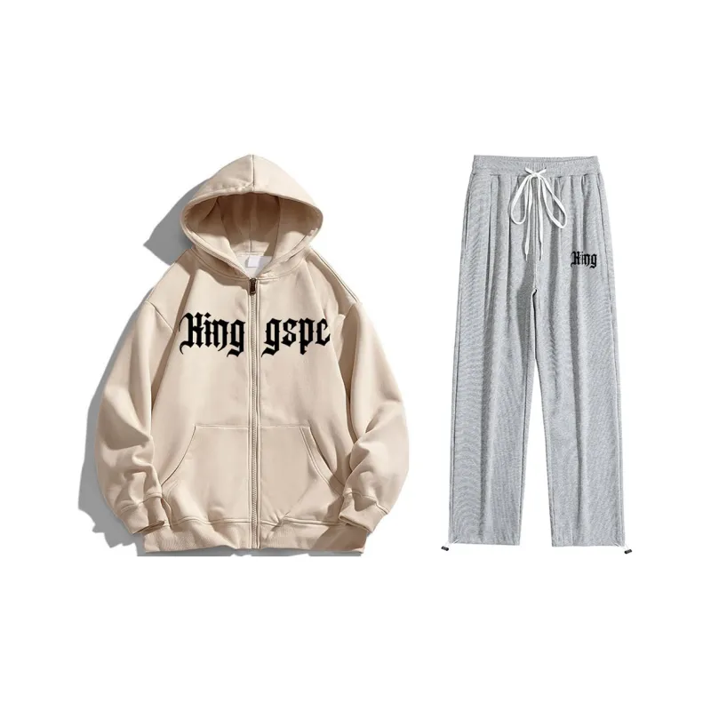 Kingsgspc Straight Set Spring And Autumn Unisex-32