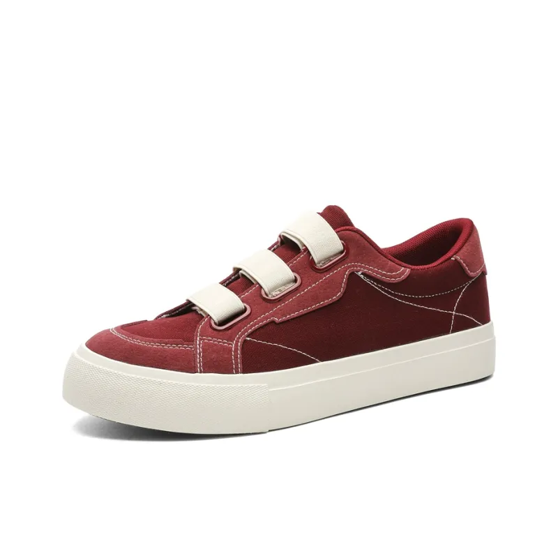 OUGLEMEN Coverage Abrasion Resistant Lightweight Breathable Slip Resistant Low Top Canvas Shoes Men's Box Included-2