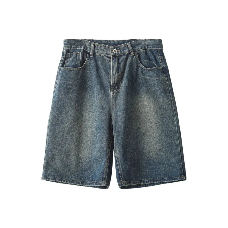 AMBER LIGHT Denim Shorts Unisex-0