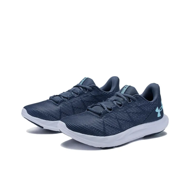 Under Armour Charged Speed Swift Anti Slip Wear Resistant Low Top Casual Running Shoes Women's Blue-2