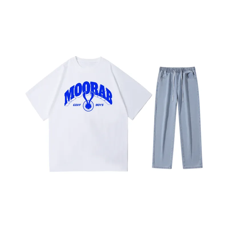 A.X.S.K x MOORAB Casual Sportswear Unisex-18