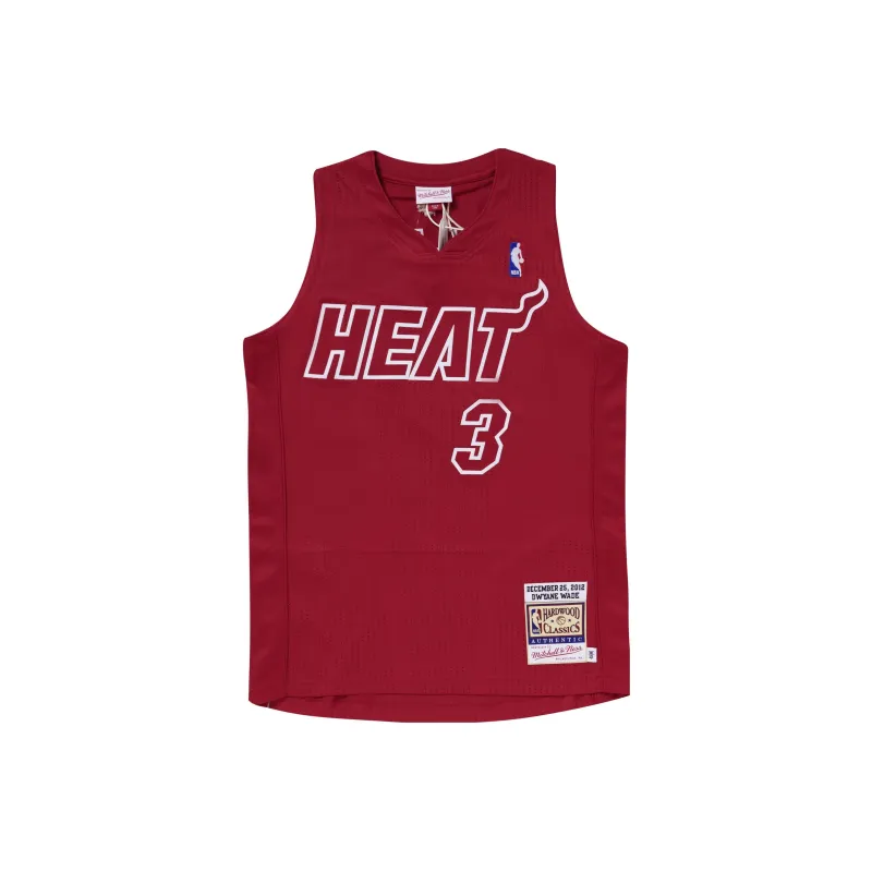 Mitchell Ness 'NBA Miami Heat 2012 Dwyane Wade' Christmas Day Jersey-0