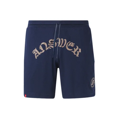 Reebok Basketball Shorts Men Navy Blue