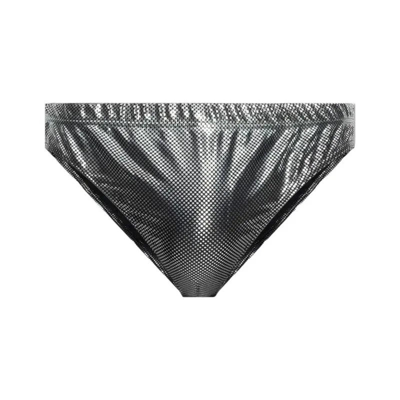 MOSCHINO Logo-Printed Swim Briefs-0