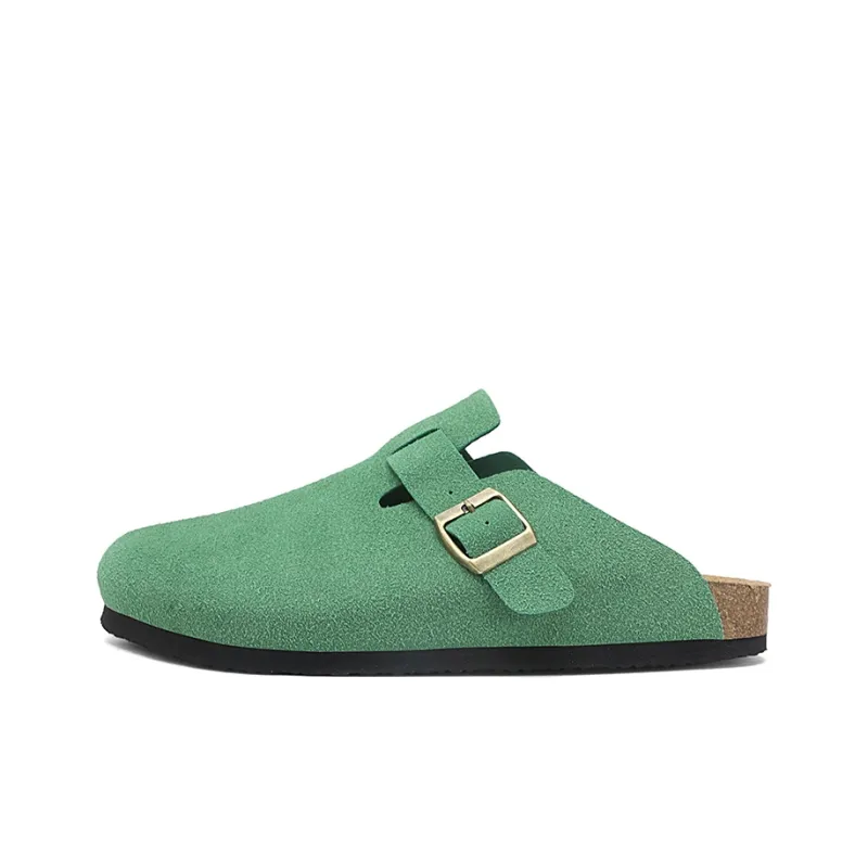 VAEL Rubber Sole Odor Resistant Abrasion Resistant Slip Resistant Antibacterial Closed Toe Slippers Unisex-15