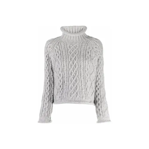Maison Margiela FW21 Loose Fit Sweater Women's Gray