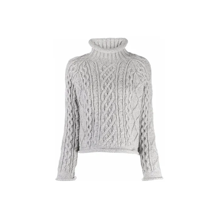 Maison Margiela FW21 Loose Fit Sweater Women's Gray-0