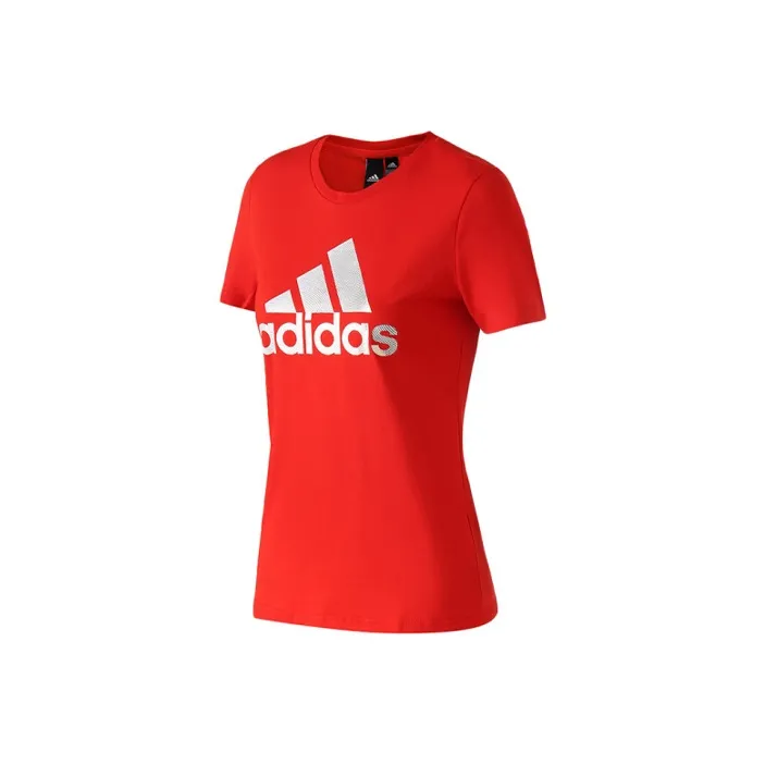 Adidas T Shirts Women's Red-0