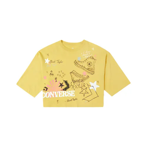 Converse T Shirt Women's Yellow