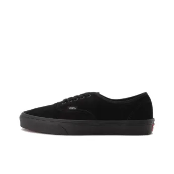 Vans Authentic Slip Resistant Shock Absorbers With Abrasion Resistant Properties Low Top Skateboard Shoes Unisex Black