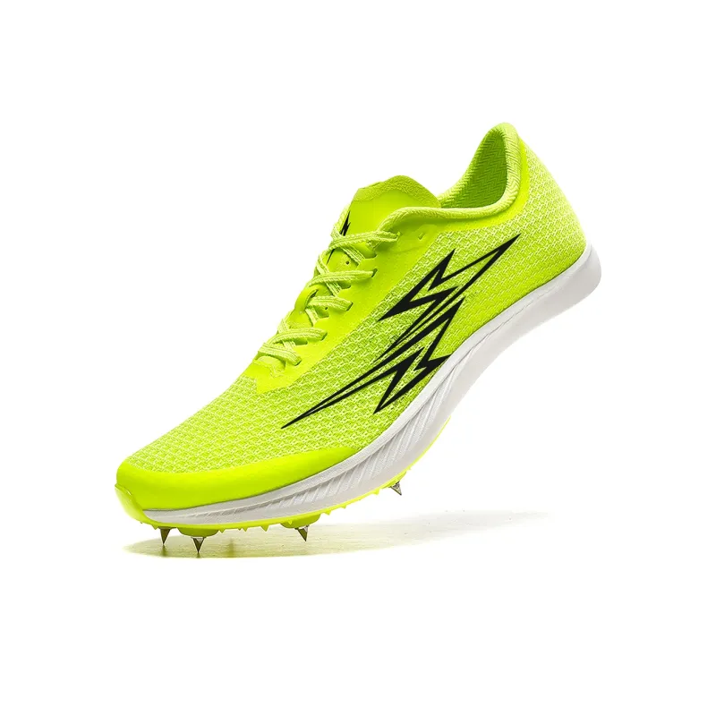 Dynamic Power Running Shoes Men Low Top Neon Green-1