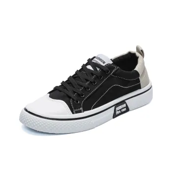 EASTERN CAMEL Skateboard Shoes Men Low Top Black