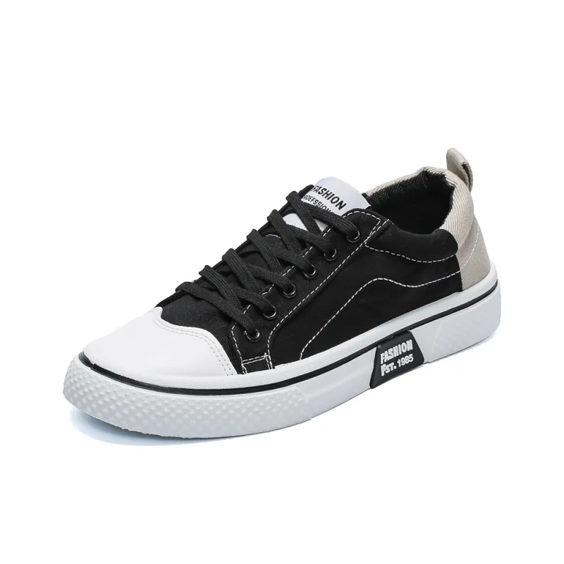 EASTERN CAMEL Skateboard Shoes Men Low Top Black-0