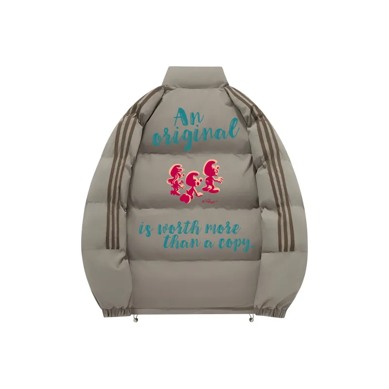 The Smurfs Puffer Jacket Unisex-0