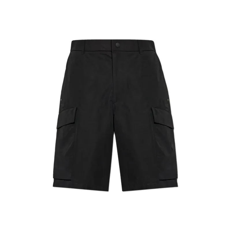 Moncler Logo Patch Cargo Shorts-0