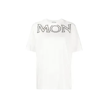 Moncler Logo print Oversize T shirt