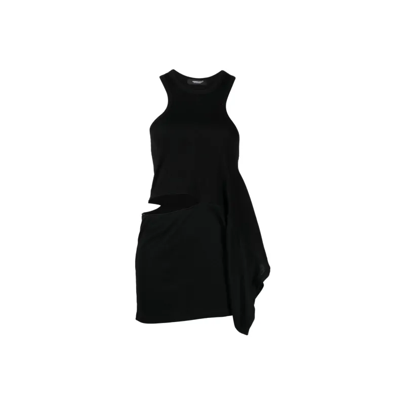 UNDERCOVER Slash Dress 'Black'-0